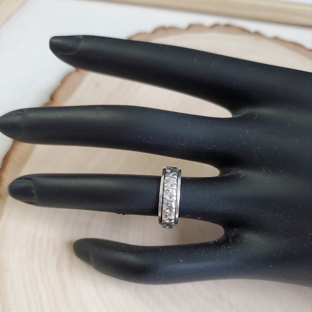 Sterling Silver 925 Spinner Ring